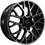 Khomen Wheels KHW1818 (Karoq) 7x18 5x112 ET45 D57,1 Black-FP