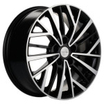 Khomen Wheels KHW1717 (Forester) 7x17 5x114,3 ET48 D56,1 Black-FP Khomen Wheels KHW1717 (Forester) 7x17 5x114,3 ET48 D56,1 Black-FP