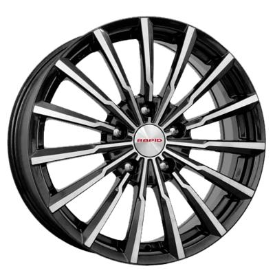 K&K Акцент-оригинал (КС641) 5,5x14 4x100 ET39 D56,6 Алмаз черный