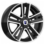 K&K Арена (КС864) 6,5x16 5x139,7 ET40 D98 Алмаз черный SK K&K Арена (КС864) 6,5x16 5x139,7 ET40 D98 Алмаз черный SK