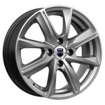 K&K Арнар (КС890) 6x15 4x100 ET35 D67,1 Дарк платинум