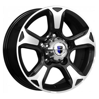 K&K Атлант (КС757) 7x16 5x139,7 ET35 D108,5 Алмаз черный