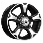 K&K Атлант (КС757) 7x16 5x139,7 ET35 D98 Алмаз черный