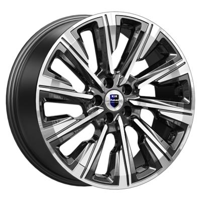 K&K Галего (КС1039) 7,5x19 5x108 ET45 D67,1 Алмаз черный