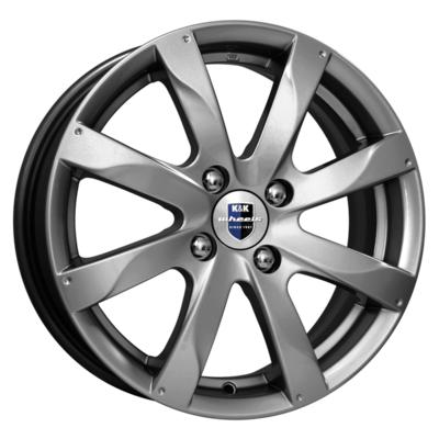 K&K Джемини-оригинал (КС617) 6x15 4x100 ET40 D60,1 Дарк платинум