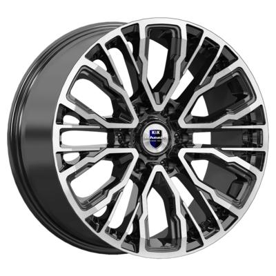 K&K Кортес (КС1102) 8,5x19 6x139,7 ET25 D106,1 Алмаз черный