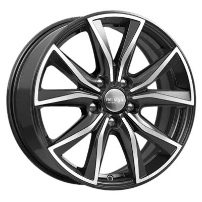 K&K КС867 7x17 5x112 ET40 D57,1 Алмаз черный