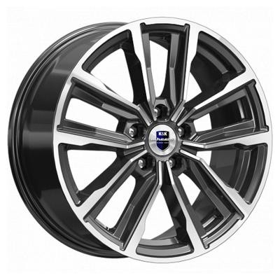 K&K Лацио (КС964) 7,5x17 5x114,3 ET40 D66,1 Алмаз черный