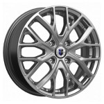 K&K Лилиом (КС891) 6x16 4x98 ET35 D58,5 Дарк платинум