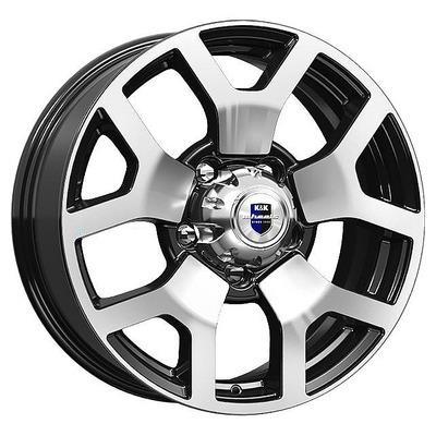 K&K Намиб (КС775) 7x18 5x139,7 ET35 D108,5 Алмаз черный