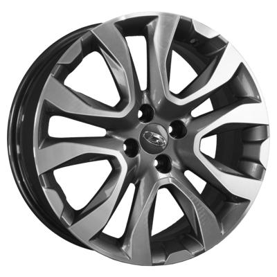 K&K Протон (X-Ray Cross) (КС769) 7x17 4x100 ET43 D60,15 алмаз антрацит