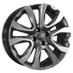 K&K Протон (X-Ray Cross) (КС769) 7x17 4x100 ET43 D60,15 алмаз антрацит