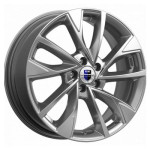 K&K Роквуд (КС900) 7x17 5x112 ET50 D66,6 Дарк платинум
