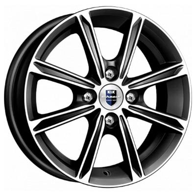 K&K Флэш (КС698) 5x14 4x100 ET45 D67,1 Алмаз черный