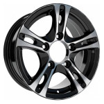 СКАД Дюна 6,5x15 5x139,7 ET40 D98,5 графит