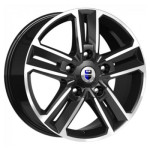 K&K Backfire (КС763) 8x18 5x120 ET45 D72,6 Алмаз черный
