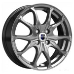 K&K Brent (КС733) 6x16 4x98 ET35 D58,5 Дарк платинум