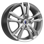 K&K Samara-оригинал (КС866) 6x16 4x100 ET37 D60,1 Сильвер SK