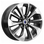 K&K Авиор (КС936) 7x17 5x110 ET35 D67,1 Алмаз черный