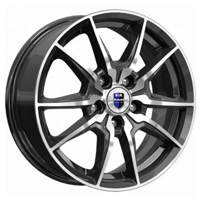 K&K Адамар (КС886) 6,5x16 5x114,3 ET50 D66,1 Алмаз черный