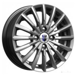 K&K Акцент (КС641) 5,5x14 4x100 ET45 D67,1 Дарк платинум