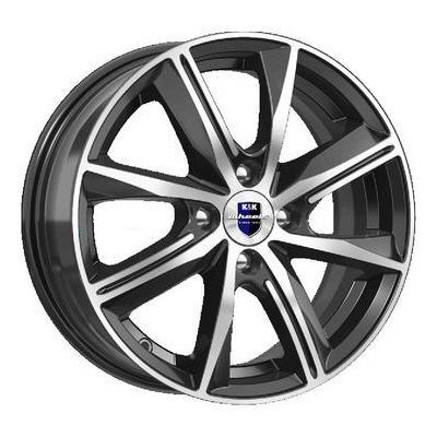 K&K Арнар (КС896) 7x17 5x108 ET50 D63,35 Алмаз черный