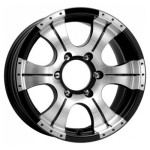 K&K Байконур (КС473) 7x15 5x139,7 ET-5 D110,1 Алмаз черный