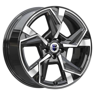 K&K Кайан (КС1012) 7,5x18 5x115 ET43 D70,2 Алмаз черный