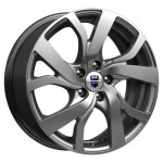 K&K Палермо (КС607) 6,5x16 5x114,3 ET40 D67,1 Дарк платинум