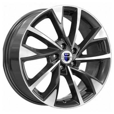 K&K Роквуд (КС900) 7x17 5x114,3 ET38 D67,1 Алмаз черный