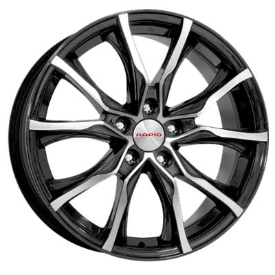 K&K Твист-оригинал (КС697М) 7,5x17 5x114,3 ET46 D67,1 Алмаз черный