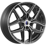 K&K Юнион (КС1025) 7x17 5x114,3 ET48,5 D67,1 Алмаз черный