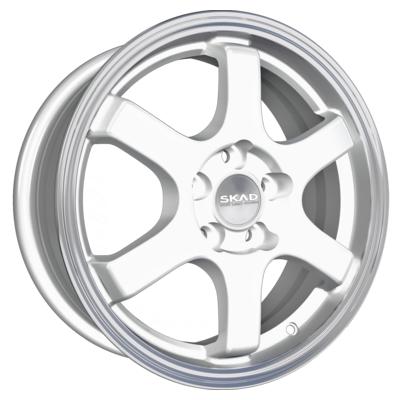 СКАД Киото (КЛ249) 6x15 4x100 ET40 D60,1 Алмаз белый
