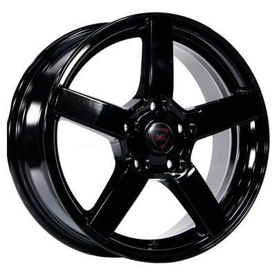 NZ R-02 7x17 4x100 ET43 D60,1 Black