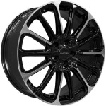 Khomen Wheels KHW1910 (Mazda CX-5/Kia Seltos) 7,5x19 5x114,3 ET45 D67,1 Black-FP
