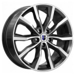 K&K Портер (КС906) 7,5x18 5x110 ET40 D67,1 Алмаз черный