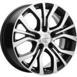 Khomen Wheels KHW1608 (DFM 580) 6,5x16 5x110 ET45 D67,1 Black-FP