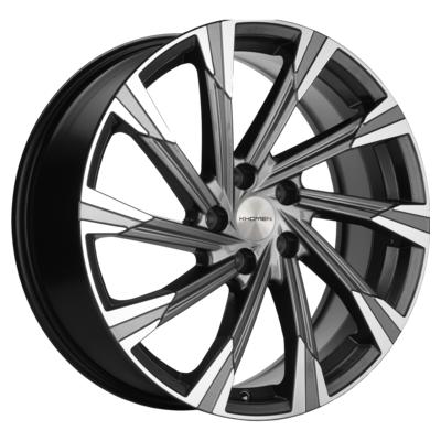 Khomen Wheels KHW1901 (Haval Dargo) 7,5x19 5x114,3 ET40 D66,6 Gray-FP