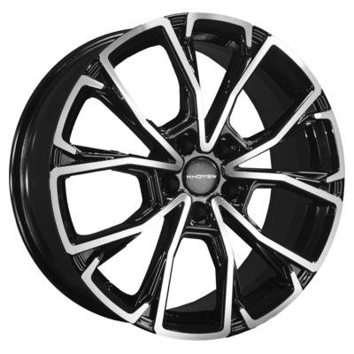 Khomen Wheels KHW1907 (Dongfeng 580) 7,5x19 5x110 ET45 D67,1 Black-FP