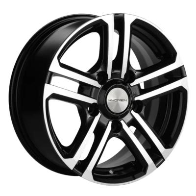 Khomen Wheels KHW1602 (Niva 4x4 Bronto) 6,5x16 5x139,7 ET35 D98,5 Black-FP