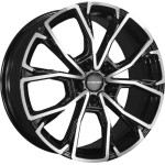 Khomen Wheels KHW1907 (Lexus NX) 7,5x19 5x114,3 ET35 D60,1 Black-FP