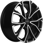 Khomen Wheels KHW1907 (Mitsubishi) 7,5x19 5x114,3 ET40 D67,1 Black-FP