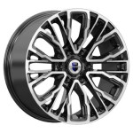 K&K Кортес (КС1102) 8,5x19 6x139,7 ET36 D100,1 Алмаз черный