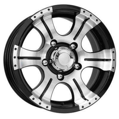 K&K Байконур Джип-рейд (КС465М) 8x16 5x139,7 ET-15 D110,1 Алмаз черный