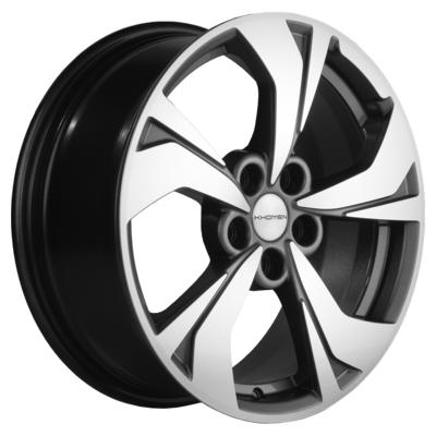 Khomen Wheels KHW1724 (JAC J7) 7x17 5x114,3 ET48 D67,1 Gray-FP