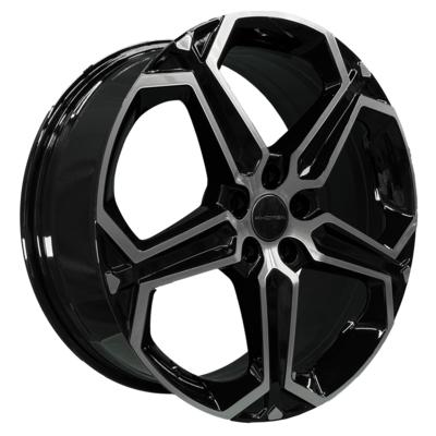 Khomen Wheels KHW1909 (Volvo XC60) 7,5x19 5x108 ET50,5 D63,4 Black-FP