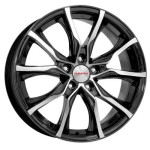 K&K Твист-оригинал (КС697М) 7,5x17 5x120 ET34 D72,6 Алмаз черный