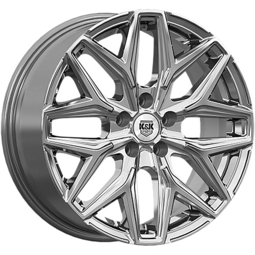 K&K Ариус (КС1187) 7x17 4x108 ET36 D63,35 Дарк платинум