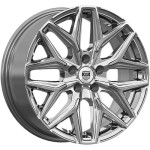 K&K Ариус (КС1187) 7x17 4x108 ET36 D63,35 Дарк платинум