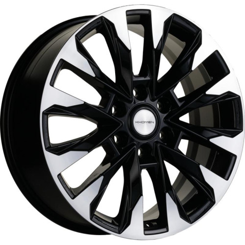 Khomen Wheels KHW2010 (Nissan Patrol) 8x20 6x139,7 ET35 D78,1 Black-FP